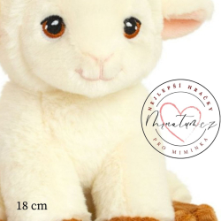 Keel Toys usměvavá plyšová ovečka 18 cm